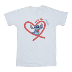 Disney - T-shirt LOVE YOU MUM - Homme (Blanc)