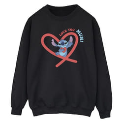 Disney - Sweat LOVE YOU MUM - Homme (Noir)