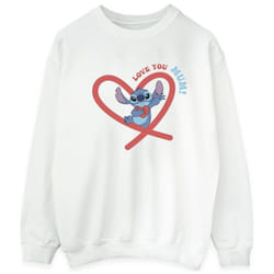 Disney - Sweat LOVE YOU MUM - Homme (Blanc)