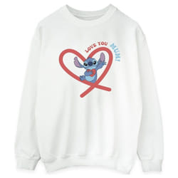 Disney - Sweat LOVE YOU MUM - Femme (Blanc)