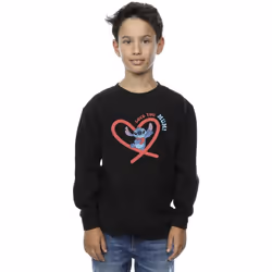 Disney - Sweat LOVE YOU MUM - Garçon (Noir)