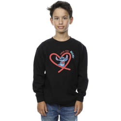 Disney - Sweat LOVE YOU MUM - Garçon (Noir)