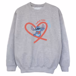 Disney - Sweat LOVE YOU MUM - Garçon (Gris chiné)