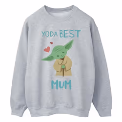 Star Wars - Sweat BEST MUM - Homme (Gris chiné)