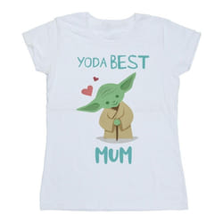 Star Wars - T-shirt BEST MUM - Femme (Blanc)