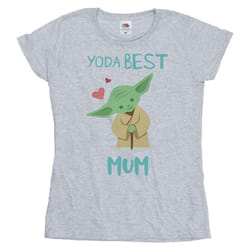Star Wars - T-shirt BEST MUM - Femme (Gris chiné)