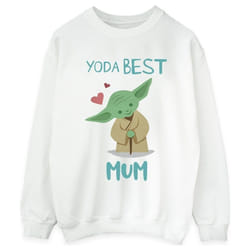 Star Wars - Sweat BEST MUM - Femme (Blanc)