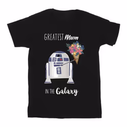 Star Wars - T-shirt GREATEST MUM - Homme (Noir)