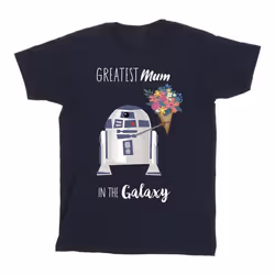 Star Wars - T-shirt GREATEST MUM - Homme (Bleu marine)