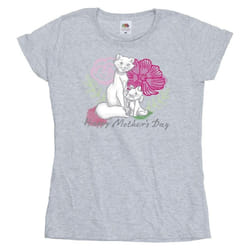 Disney - T-shirt THE ARISTOCATS - Femme (Gris chiné)