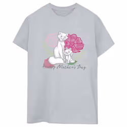 Disney - T-shirt THE ARISTOCATS - Femme (Gris chiné)
