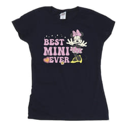 Disney - T-shirt BEST MINI EVER - Femme (Bleu marine)