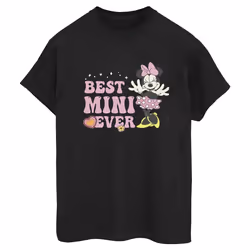 Disney - T-shirt BEST MINI EVER - Femme (Noir)