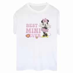 Disney - T-shirt BEST MINI EVER - Femme (Blanc)
