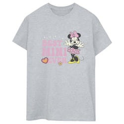 Disney - T-shirt BEST MINI EVER - Femme (Gris chiné)