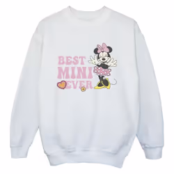 Disney - Sweat BEST MINI EVER - Garçon (Blanc)