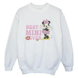 Disney - Sweat BEST MINI EVER - Garçon (Blanc)