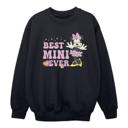 Disney - Sweat BEST MINI EVER - Fille (Noir)