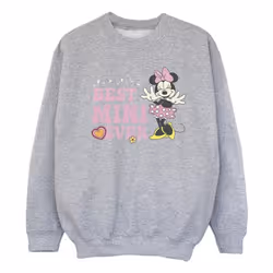 Disney - Sweat BEST MINI EVER - Fille (Gris chiné)