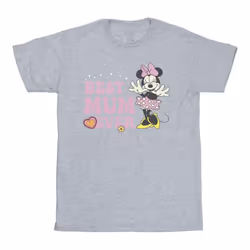 Disney - T-shirt BEST MUM EVER - Homme (Gris chiné)
