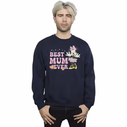 Disney - Sweat BEST MUM EVER - Homme (Bleu marine)