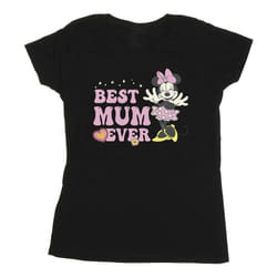 Disney - T-shirt BEST MUM EVER - Femme (Noir)
