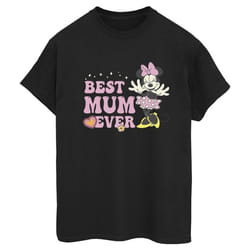 Disney - T-shirt BEST MUM EVER - Femme (Noir)