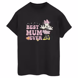 Disney - T-shirt BEST MUM EVER - Femme (Noir)