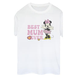 Disney - T-shirt BEST MUM EVER - Femme (Blanc)