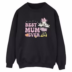 Disney - Sweat BEST MUM EVER - Femme (Noir)