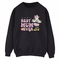 Disney - Sweat BEST MUM EVER - Femme (Noir)
