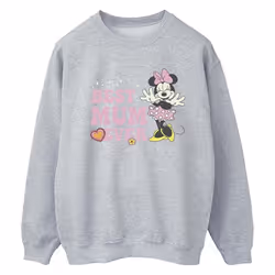 Disney - Sweat BEST MUM EVER - Femme (Gris chiné)