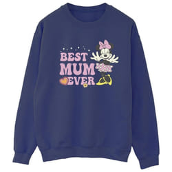 Disney - Sweat BEST MUM EVER - Femme (Bleu marine)