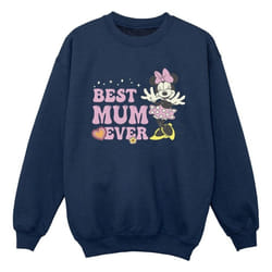 Disney - Sweat BEST MUM EVER - Garçon (Bleu marine)