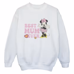 Disney - Sweat BEST MUM EVER - Garçon (Blanc)