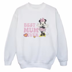 Disney - Sweat BEST MUM EVER - Garçon (Blanc)