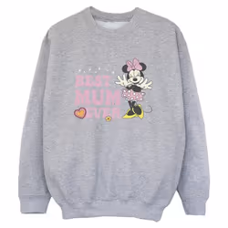 Disney - Sweat BEST MUM EVER - Garçon (Gris chiné)