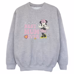 Disney - Sweat BEST MUM EVER - Garçon (Gris chiné)