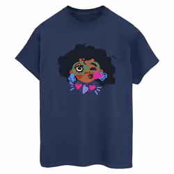Disney - T-shirt ENCANTO - Femme (Bleu marine)
