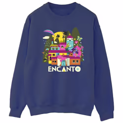 Disney - Sweat ENCANTO MANY HOUSES - Homme (Bleu marine)