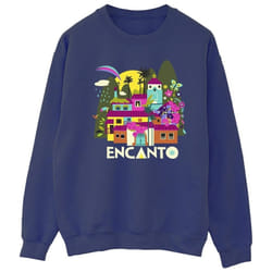 Disney - Sweat ENCANTO MANY HOUSES - Homme (Bleu marine)