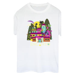 Disney - T-shirt ENCANTO MANY HOUSES - Femme (Blanc)