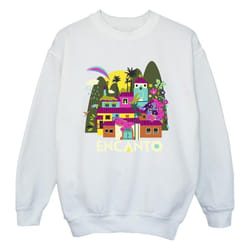 Disney - Sweat ENCANTO MANY HOUSES - Fille (Blanc)