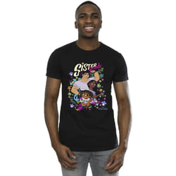 Disney - T-shirt ENCANTO SISTER GOALS - Homme (Noir)