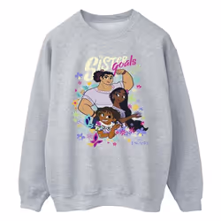 Disney - Sweat ENCANTO SISTER GOALS - Homme (Gris chiné)