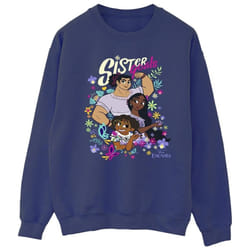 Disney - Sweat ENCANTO SISTER GOALS - Homme (Bleu marine)
