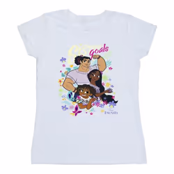 Disney - T-shirt ENCANTO SISTER GOALS - Femme (Blanc)