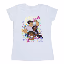 Disney - T-shirt ENCANTO SISTER GOALS - Femme (Blanc)