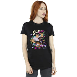 Disney - T-shirt ENCANTO SISTER GOALS - Femme (Noir)