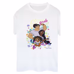 Disney - T-shirt ENCANTO SISTER GOALS - Femme (Blanc)